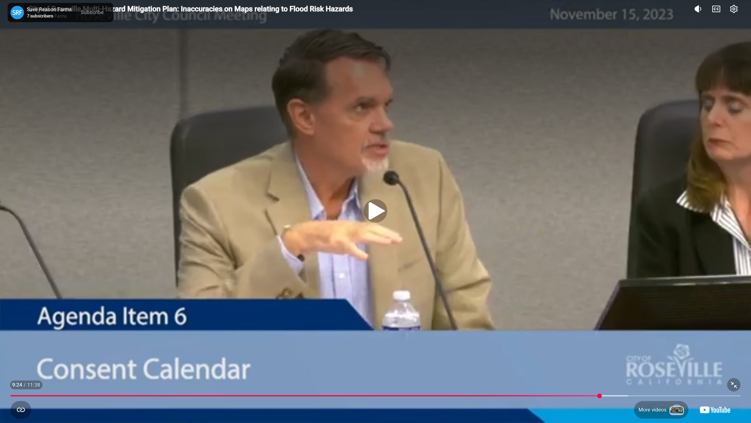 City of Roseville Multi-Hazard Mitigation Plan: Inaccuracies on Maps relating to Flood Risk Hazards