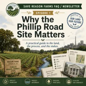 Episode 1 - Why the Phillip Road Site Matters