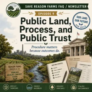Episode 9 - Public Land, Process, and Public Trust